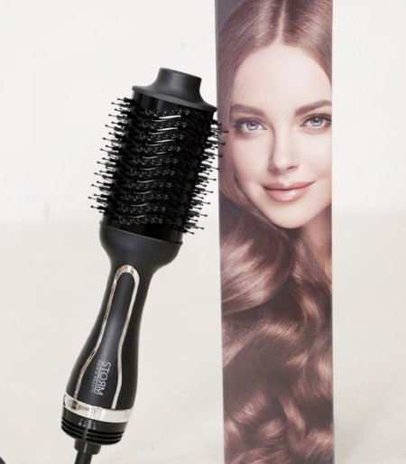 فرشاة تصفيف الشعر Storm Hair and Beauty Volumizing Blowout Hot Brush