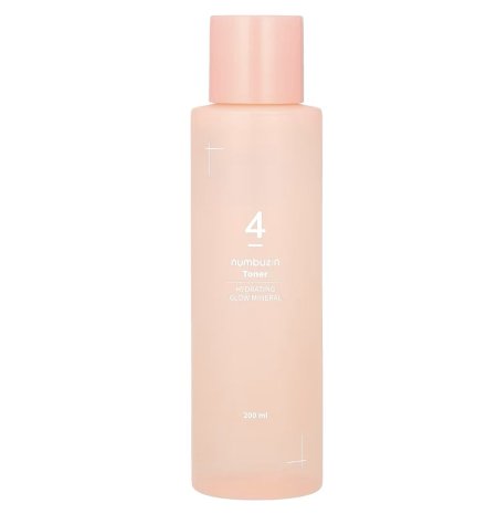 No.4 Hydrating Glow Mineral Toner نومبوزين Numbuzin تونر المعادن المنقي للبشرة