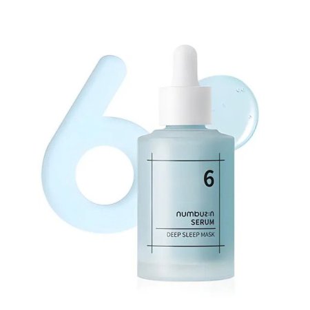 نومبوزين Numbuzin, No. 6 Deep Sleep Mask Se, سيروم ماسك النوم للنضارة