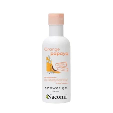 Nacomi Shower Gel – Orange And Papaya جل الاستحمام بالبرتقال  والبابايا