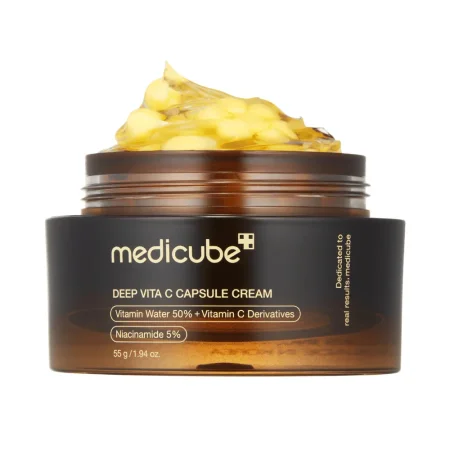 קרם קפסולות ויטמין C עמוק – Deep Vita C Capsule Cream מבית Medicube, 55 מ"ל