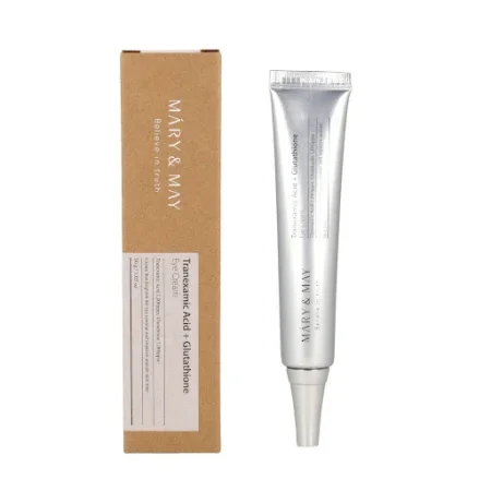 MARY & MAY TRANEXAMIC ACID + GLUTATHION EYE CREAM - 30ML | מרים אנד מיי קרם עיניים עם חומצה טרנקסמית + גלוטתיון - 30 מ”ל