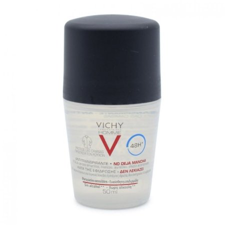 مزيل عرق ڤيتشي Vichy Homme Antitranspirante 48h Deo Roll-On 50 ml
