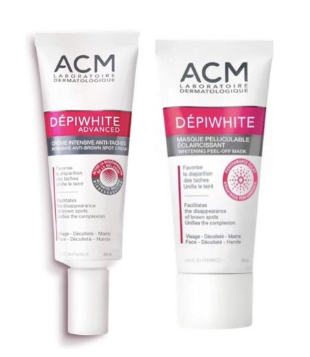 بكج ديب وايت للتفتيح وعلاج التصبغات -  ACM Depiwhite Brightening & Dark Spot Treatment Pack
