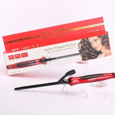 ENZO PROFESSIONAL Fer À Boucler Keratin Therapy Pro Curl – מכשיר סלסול שיער מקצועי מבית אנזו קרטין תרפי פרו קארל