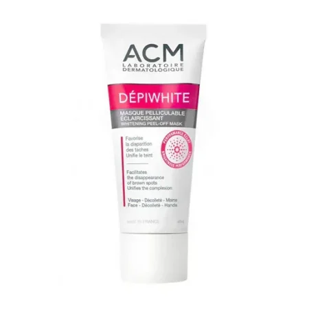 ChatGPT said: ACM DEPIWHITE WHITENING PEEL OFF MASK – מסכת פיל־אוף להבהרת עור הפנים נגד פיגמנטציה – 40 מ״ל