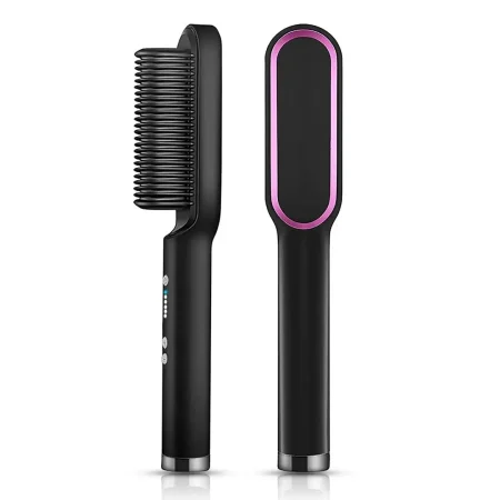 K-Skin 2-in-1 Hair Straightener Brush – מברשת K-Skin דו־שימושית (החלקה וסלסול)