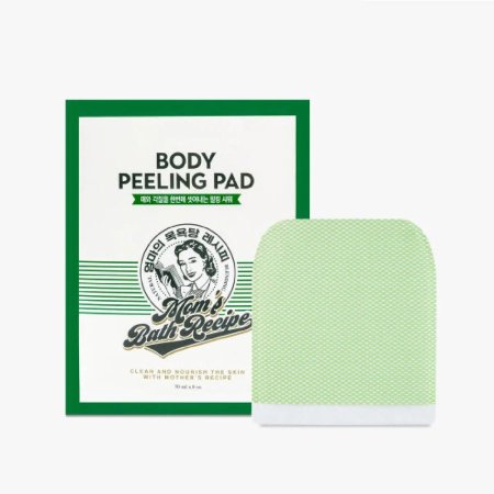 Mom's Bath Recipe Body Peeling Pad כפפת פילינג לגוף בסגנון קוריאני - מארז של 8